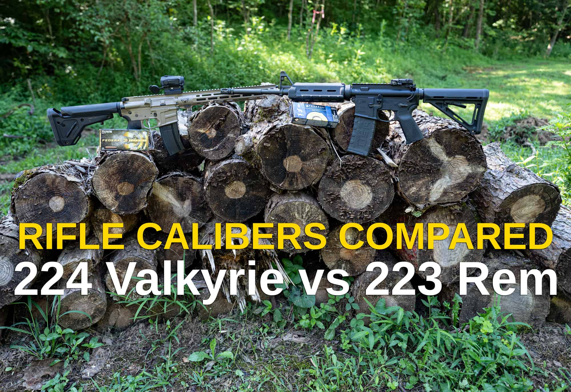 224 Valkyrie vs 223 Remington - Rifle Calibers Compared