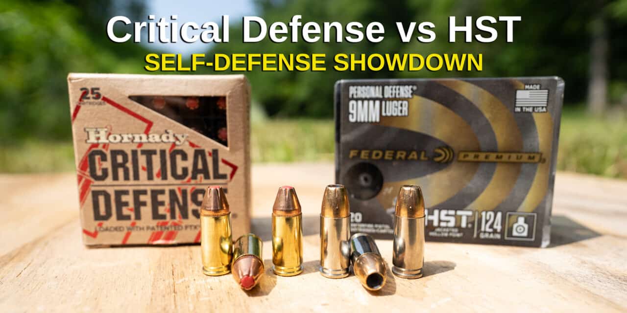 Hornady Critical Defense vs Federal HST