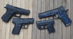 the gun term pistol covers all these firearms