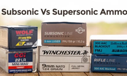 Subsonic Ammo: Bang Without The (Sonic) Boom